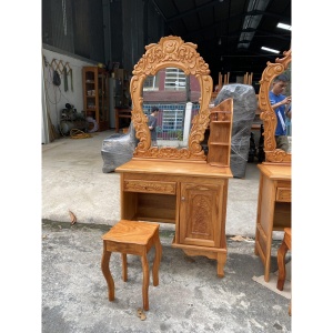 Bàn trang điểm Gõ Hoa Hồng đẹp