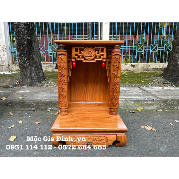 Bàn thờ Thần Tài Chữ Lộc Cột 48*48*68