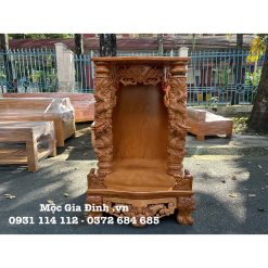 Bàn thờ Thần Tài Rồng Mây 68*68*108
