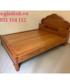 Giường Gõ Đỏ Uyên Ương