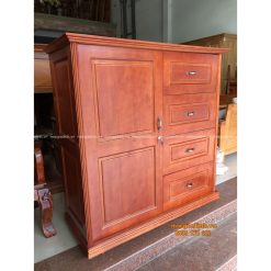 Tủ quần áo Trẻ Em gỗ Thông màu
