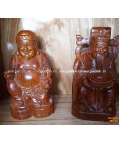 THẦN TÀI THỔ ĐỊA GỖ HƯƠNG - MNCH01