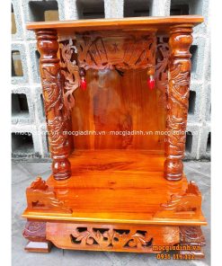 15 BÀN THỜ ÔNG ĐỊA - THẦN TÀI GỖ TRÀM - BOTB50
