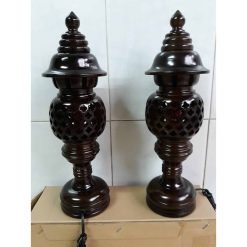 ĐÈN THỜ GỖ TRÀM - MNĐT01