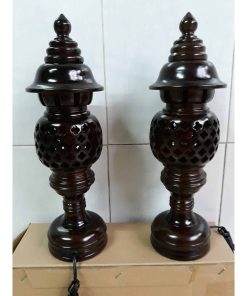 ĐÈN THỜ GỖ TRÀM - MNĐT01