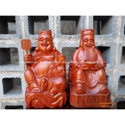 THẦN TÀI THỔ ĐỊA GỖ HƯƠNG - MNCH02