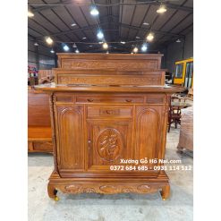 Tủ thờ Tràm Rừng Chữ Phúc có thêm 2 cấp