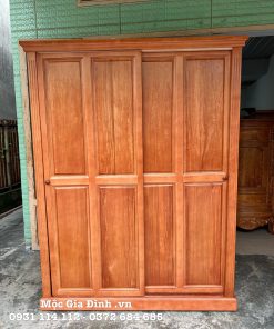 Tủ quần áo Gỗ Xoan Cửa Lùa