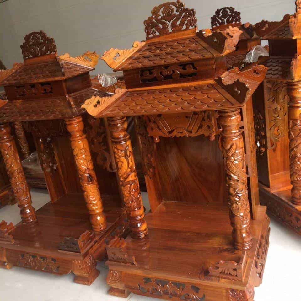 17-BÀN THỜ ÔNG ĐỊA - THẦN TÀI GỖ TRÀM - BOTN50 - Image 5
