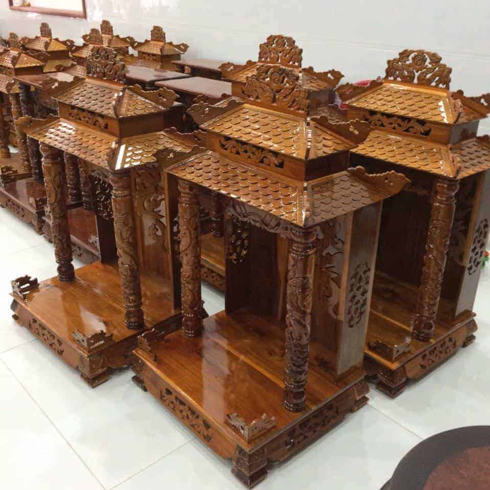 17-BÀN THỜ ÔNG ĐỊA - THẦN TÀI GỖ TRÀM - BOTN50 - Image 6
