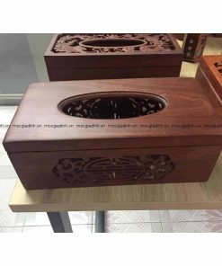 HỘP KHĂN GIẤY GỖ HƯƠNG - MNHH04