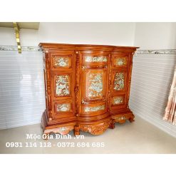 Tủ thờ Gõ Đỏ Phệ Cẩn Trai 1.8m