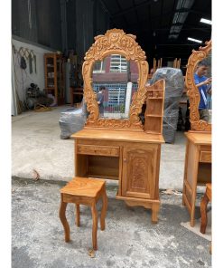 Bàn trang điểm Gõ Hoa Hồng