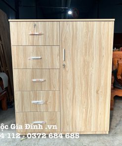 Tủ quần áo Trẻ em MDF Lõi Xanh
