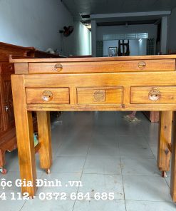 Bàn thờ Gia Tiên Gỗ Tràm Rừng