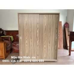Tủ quần áo Cửa Lùa MDF Lõi Xanh