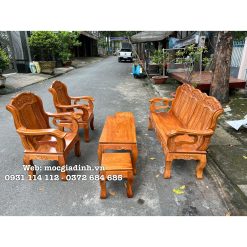Bộ bàn ghế Gõ Đỏ Kiếm