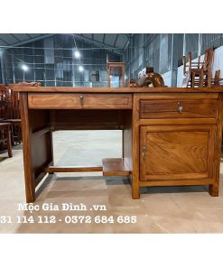 Bàn làm việc Gõ Đỏ 1.2m