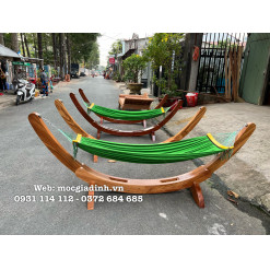 Giá võng gỗ gõ đỏ