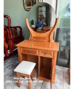 Bàn trang điểm gỗ Sồi