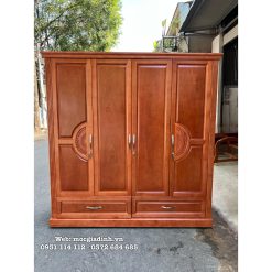 Tủ áo Gỗ Xoan tự nhiên