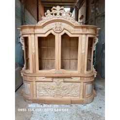 Tủ rượu Gõ Đỏ Hoàng Gia