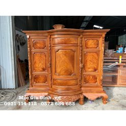Tủ thờ Gõ Đỏ Lào Toàn Bộ