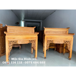 Bàn thờ gia tiên Nhị Cấp Nhị