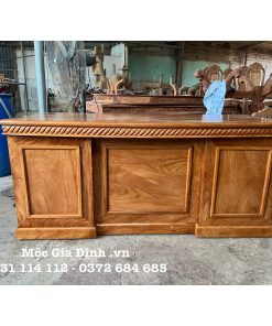 Bàn làm việc Gõ Đỏ Giám Đốc 1.8m