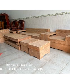 Bộ bàn ghế Gõ Đỏ Hộp Đối