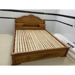Giường Gõ Đỏ Uyên Ương kích thước 2.0m