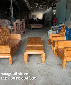 Bộ bàn ghế Gõ Đỏ Thái Tử