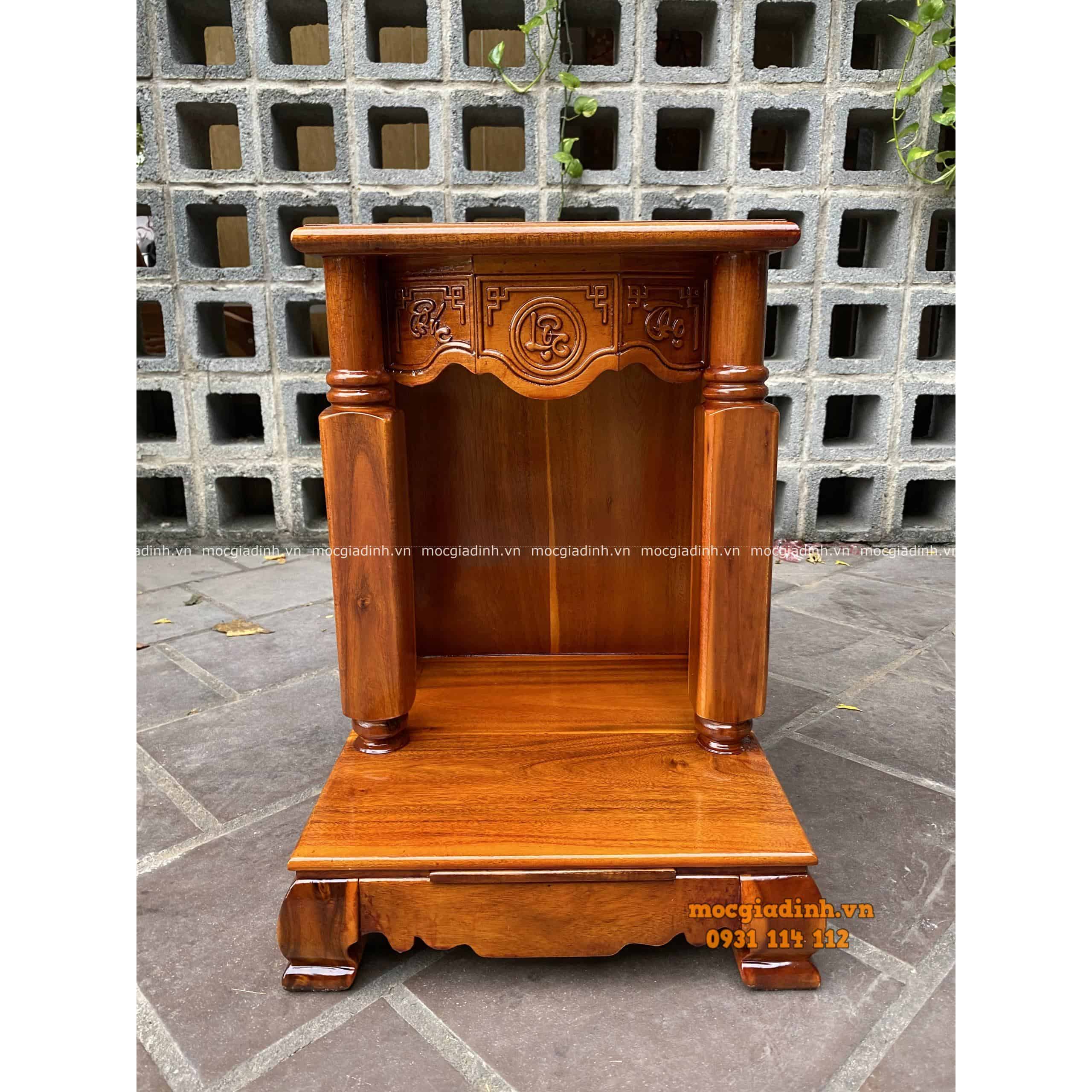 16 Bàn thờ Ông Địa Thần Tài gỗ tràm - BOTB51 - Image 2