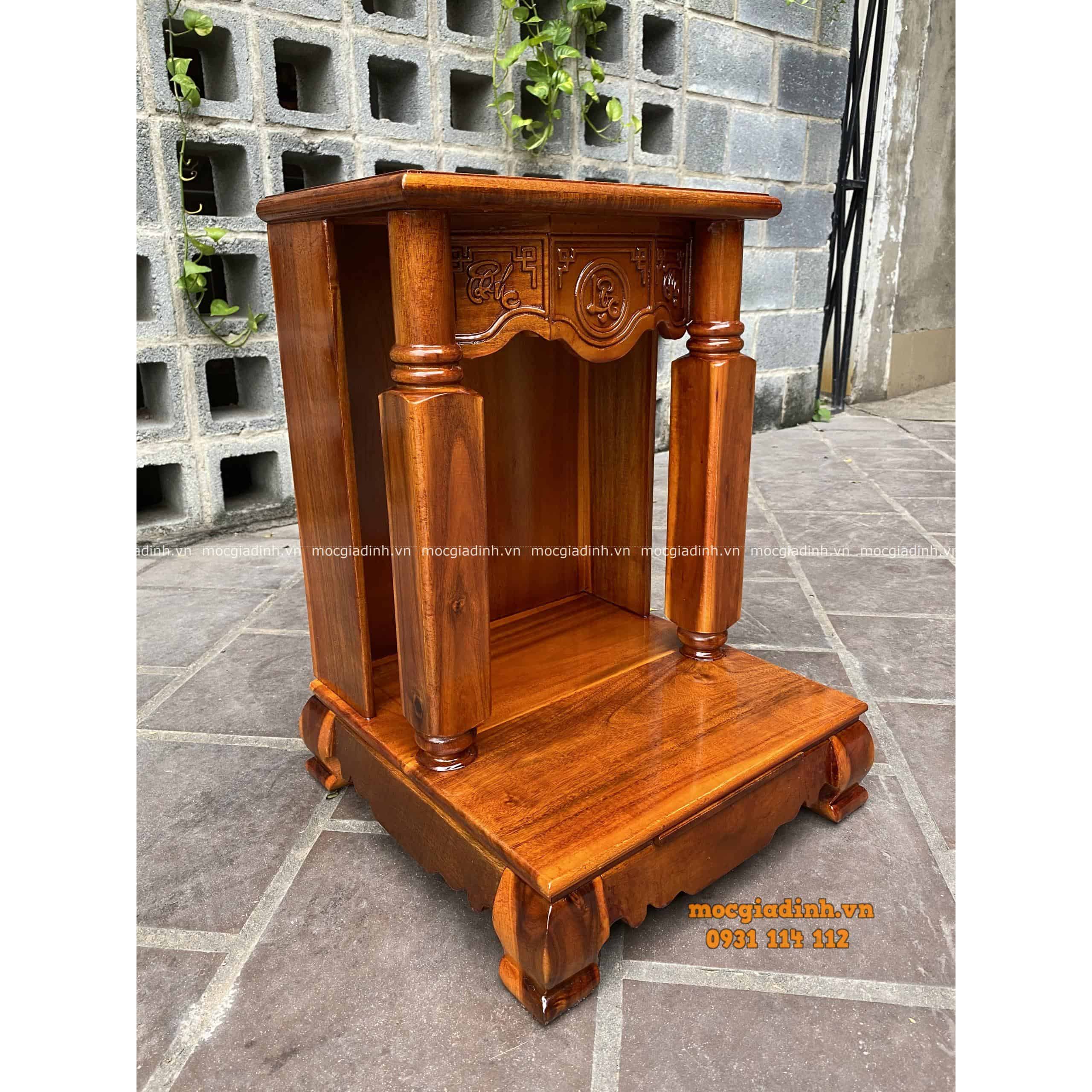 16 Bàn thờ Ông Địa Thần Tài gỗ tràm - BOTB51 - Image 3