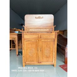 Bàn thờ Gia Tiên Nhị Cấp Chữ Thọ