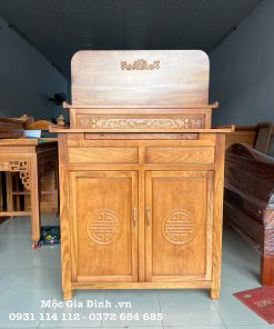 Bàn thờ Gia Tiên Nhị Cấp Chữ Thọ