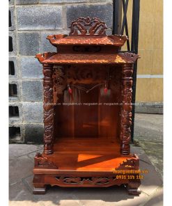 17-BÀN THỜ ÔNG ĐỊA - THẦN TÀI GỖ TRÀM - BOTN50