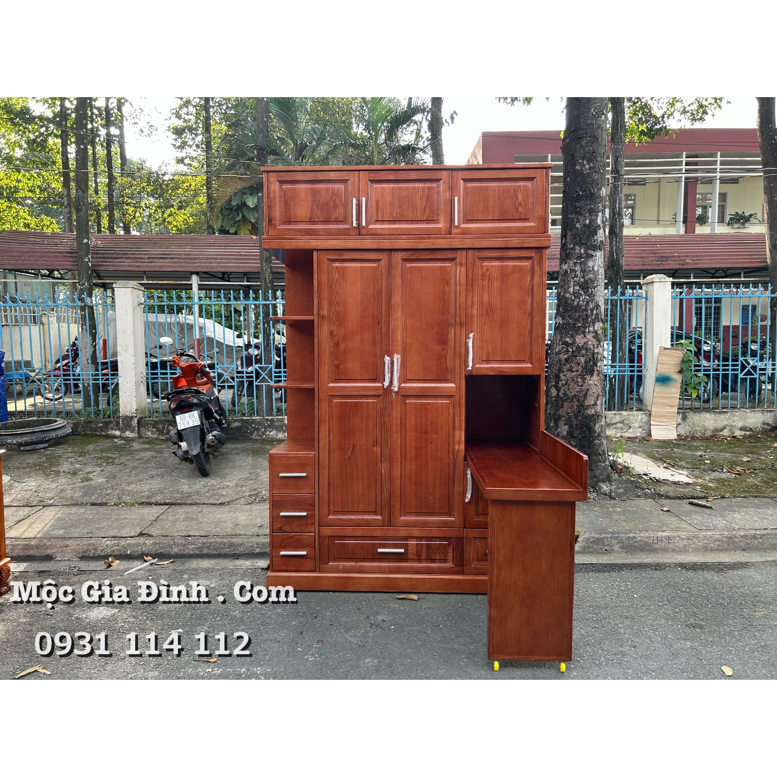 Tủ quần áo Đa Năng Kèm Bàn Làm Việc