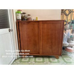 Tủ dép Gỗ Sồi Hiện Đại