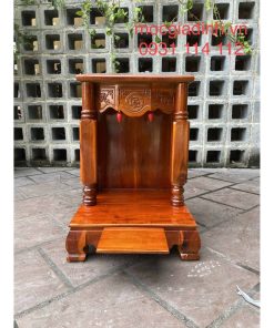 16 Bàn thờ Ông Địa Thần Tài gỗ tràm - BOTB51
