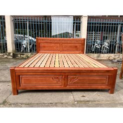 Giường Ngủ Sồi Pháp Màu