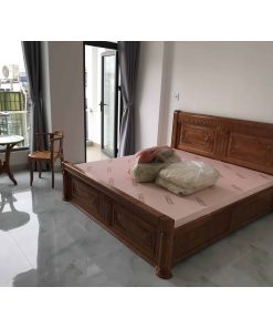 Giường Ngủ Sồi Pháp Dạt Phản