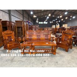Bộ bàn ghế Đài Loan Tay Cong