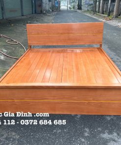 Giường Ngủ Gỗ Xoan Tự Nhiên Hiện Đại