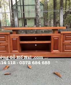 Kệ tivi Gỗ Xoan Mâm Nhô