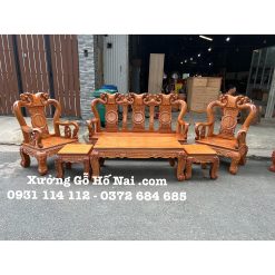 Salon Gõ Minh Quốc Đào tay 11