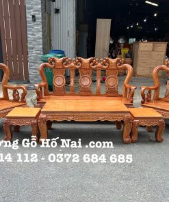 Salon Gõ Minh Quốc Đào tay 11