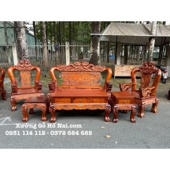 Bộ bàn ghế Tràm Rừng Bát Tiên tay 12