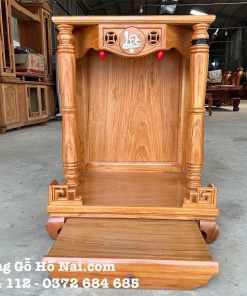 Bàn thờ Thần Tài Chữ Lộc Cột 60*48*81