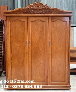 Tủ quần áo Gõ Đỏ Nữ Hoàng 1.6m